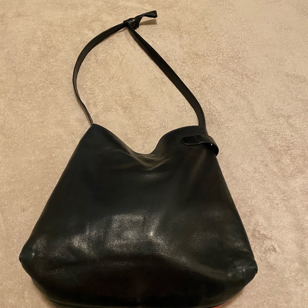 Stylish Black and Orange Women's Bag - Picture 2 of 7